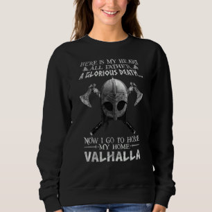 Camiseta Agora Vou Para A Minha Casa Valhalla Viking Norse
