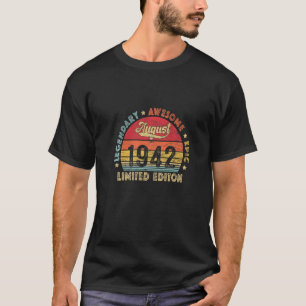 Camiseta Agosto De 1942 80 Aniversário Legendário Epic S.