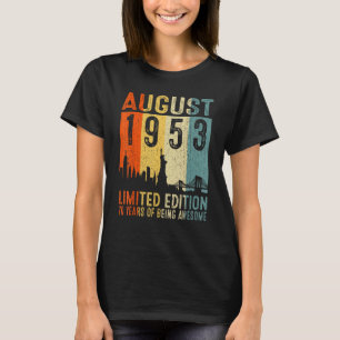 Camiseta Agosto De 1953 70 Anos De Esforço