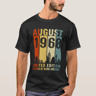 Camiseta Agosto De 1968 55 Anos De Incrível