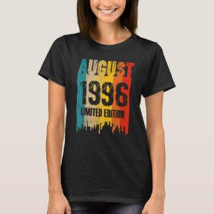 Camiseta Agosto De 1996 27 Anos De Esforço 1