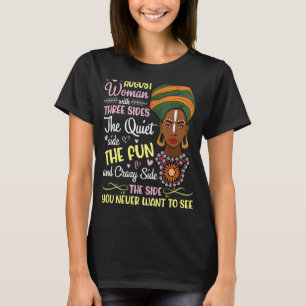 Camiseta Agosto Mulher Silenciosa Brincadeira Do Lado Que V