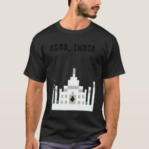 Camiseta Agra, Índia o belo Taj Mahal