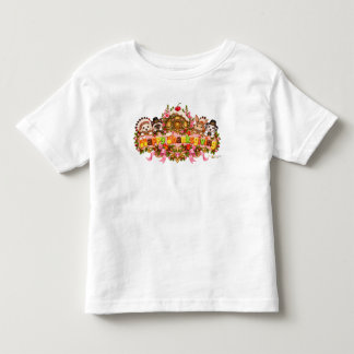 Camiseta Agradáveis Cachorrinhos e Gatinhos no Dia de Ação 