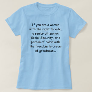 Camiseta Agradeça a um liberal