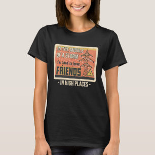 Camiseta Agradeça a um Lineman Citação Lineman Elétrico Ele