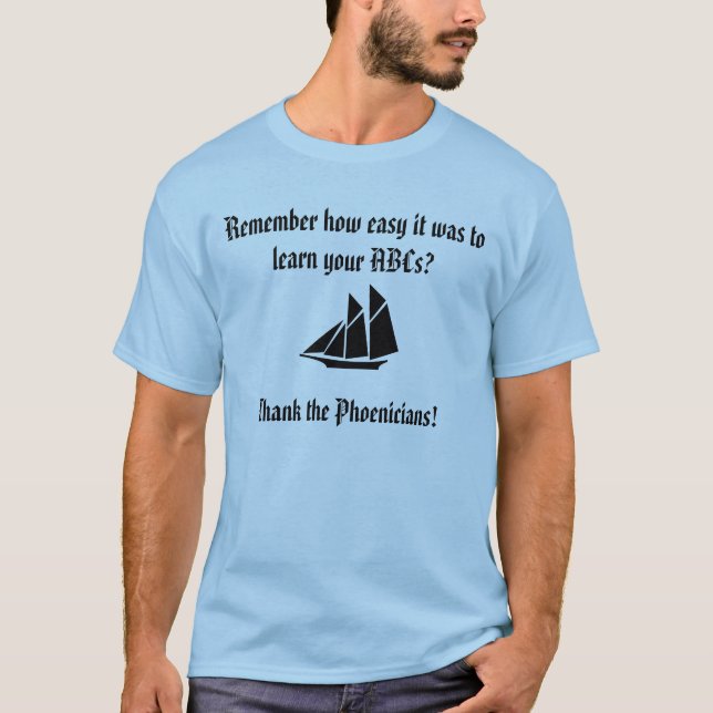 Camiseta Agradeça aos Phoenicians (Frente)