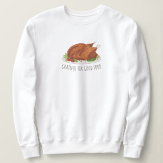 Camiseta Agradecido Por Um Bom Peru De Ação De Graças