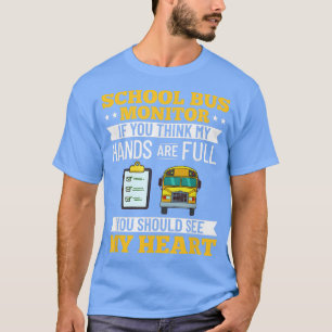 Camiseta Agradecimento ao Assistente de Monitor de Ônibus E