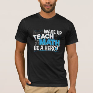 Camiseta Agradecimento ao Professor de Matemática - Ensine,