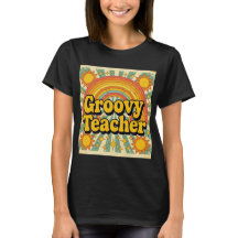Agradecimento ao Professor Groovy Estilo Retrô Fof