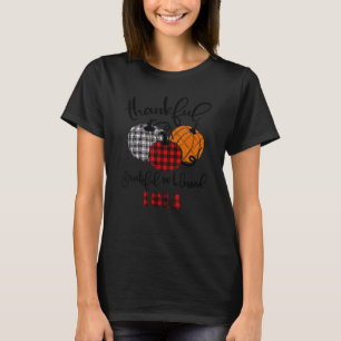 Camiseta Agradeço a abençoada abençoada queda de outono da 