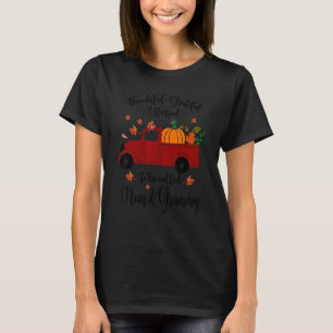 Camiseta Agradeço A Abençoada Aposta Ser Chamada Mãe E Gra