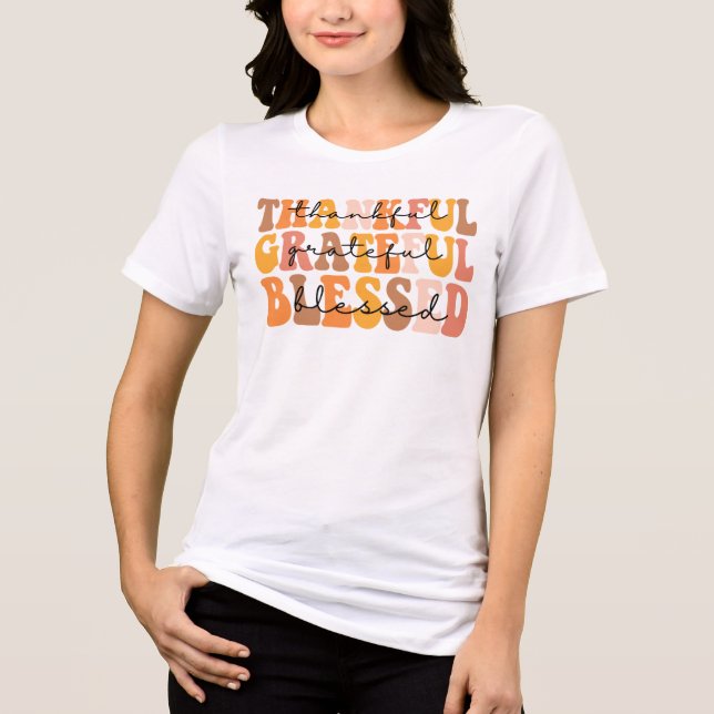 Camiseta Agradeço a sua benção (Frente)