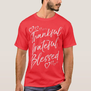Camiseta Agradeço a sua benção - Ação de Graças Familiar