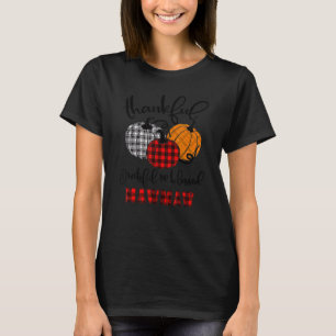 Camiseta Agradeço a Xadrez de Buffalo Tha, abençoada e aben