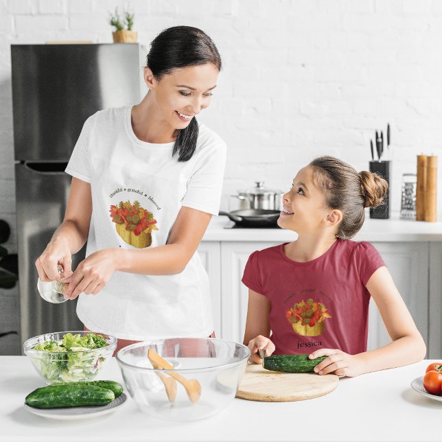 Camiseta Agradeço, Abençoado, Personalizado (Criador carregado)