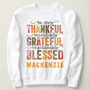Camiseta Agradeço ao amável e engraçado Básico das Mulheres