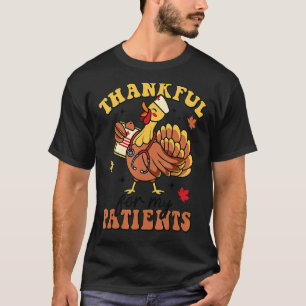 Camiseta Agradeço Aos Meus Pacientes O Outono Da Turquia