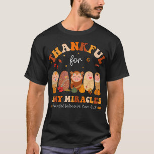 Camiseta Agradeço Por Pequenos Milagres Neonatais Ação De G