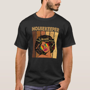 Camiseta Agregador Africano-Americano Mulheres Negra