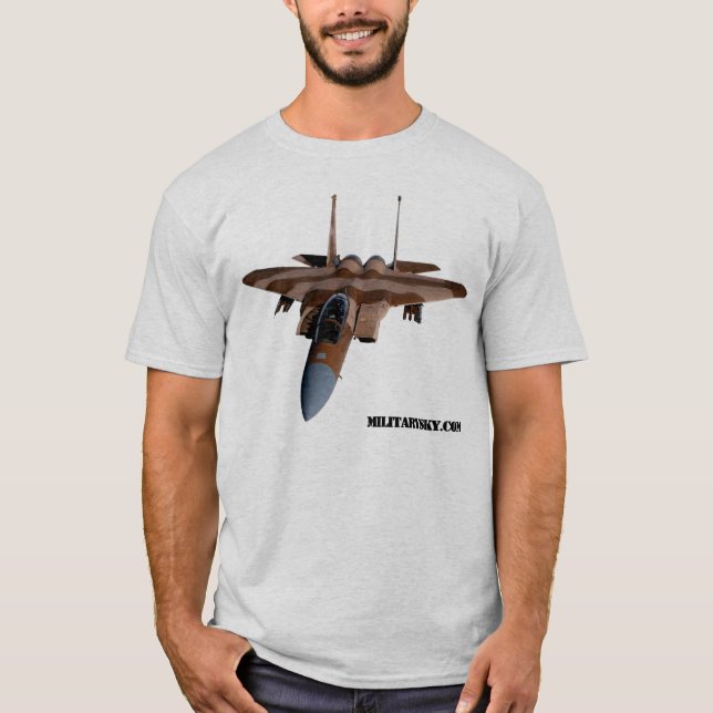 Camiseta Agressor de F-15C do 65th tshirt do agressor (Frente)