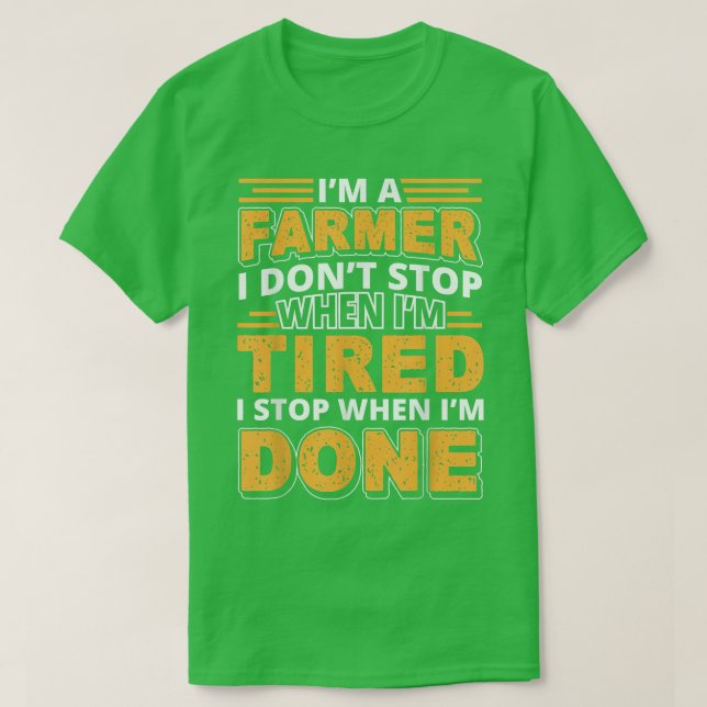 Camiseta Agricultor (Frente do Design)