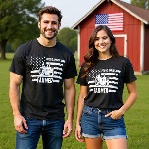 CAMISETA AGRICULTOR AMERICANO ORGULHOSO