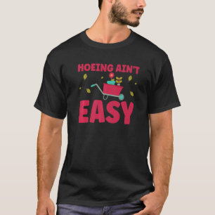 Camiseta Agricultor Cavando Não é Fácil  Jardim Plantas Jar