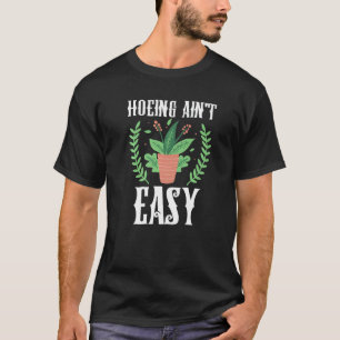 Camiseta Agricultor Cavando Não é Fácil  Jardim Plantas Jar