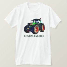 Camiseta "Agricultor de Mais velho" e "T-Shirt" de Trator V