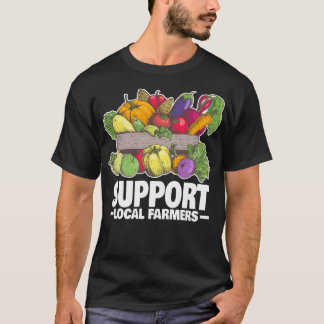 Camiseta Agricultores Comercializam Vegetais Produzem Camis