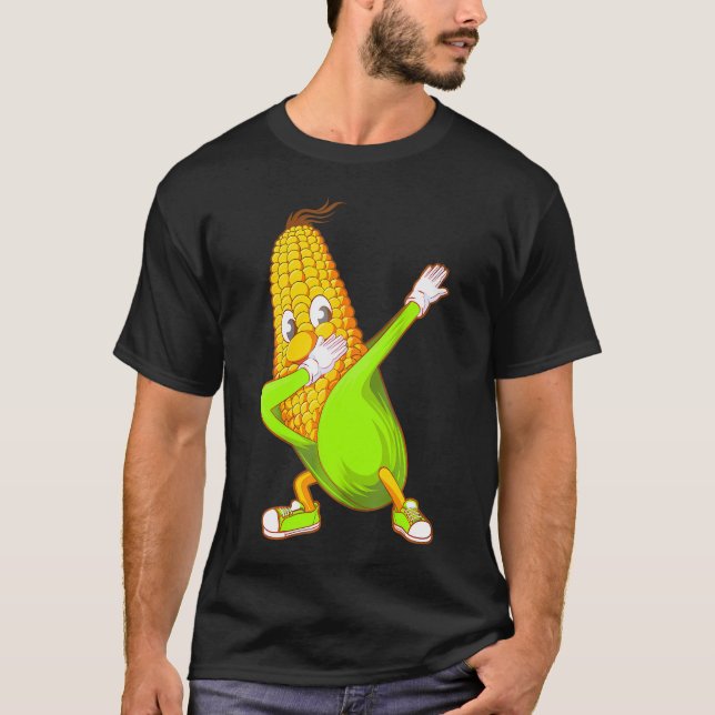Camiseta Agricultores Dançantes De Milho Engraçado, Engraça (Frente)