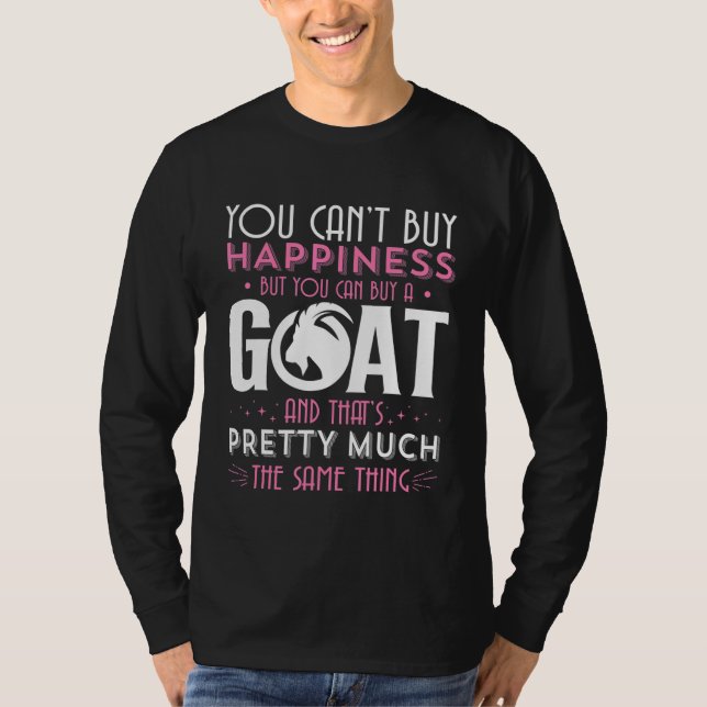 Camiseta Agricultores E Caprinos Da Felicidade Do comprar (Frente)