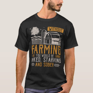Camiseta Agricultores locais apoiam a agricultura