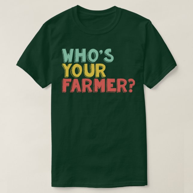 Camiseta Agricultura 6 (Frente do Design)