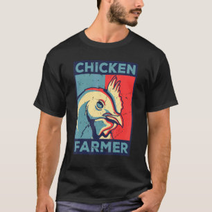 Camiseta Agricultura de frangos Agricultores Fazenda de agr