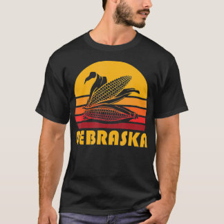 Camiseta Agricultura de Milho de Granizo em Nebraska Corn