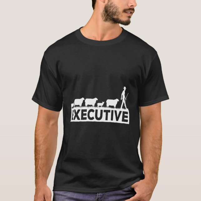 Camiseta Agricultura de Shepherd Líder Executivo (Frente)
