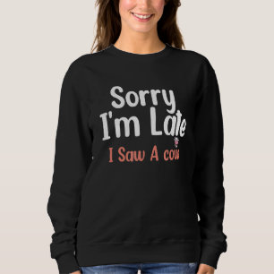 Camiseta Agricultura de Vaca, me desculpe por estar atrasad