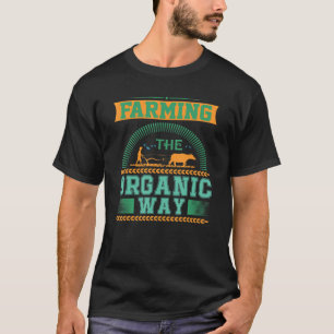 Camiseta Agricultura Do Caminho Biológico Patriótico, Agric