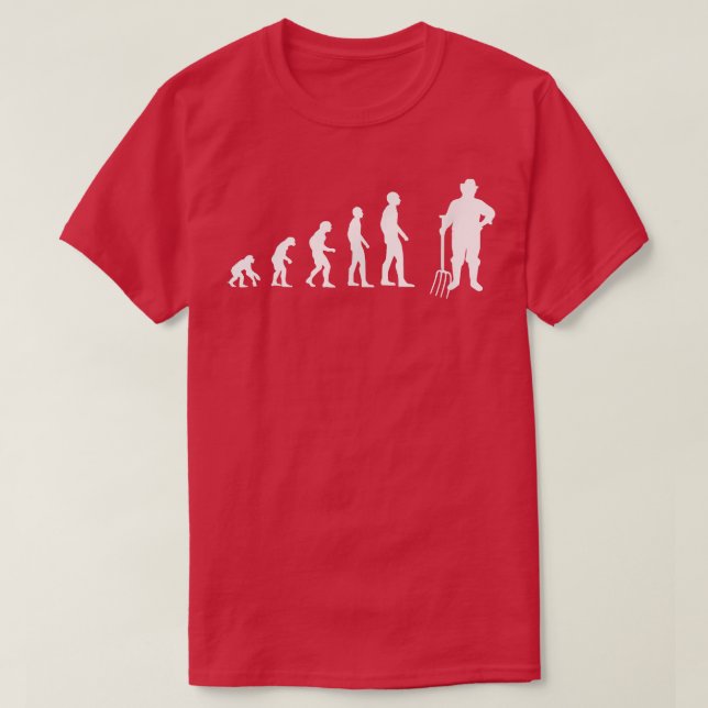 Camiseta Agricultura em Evolução Agrícola (Frente do Design)