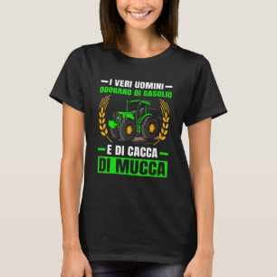 Camiseta Agricultura: Homens Reais Cheiram A Trator Diesel