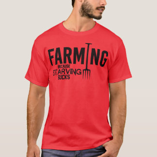 Camiseta Agricultura porque morrer de fome é uma droga