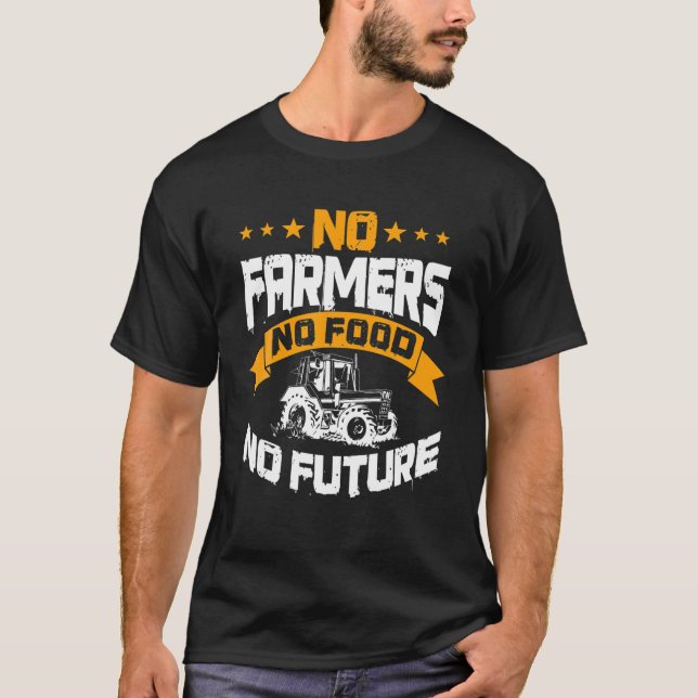 Camiseta Agricultura Sem Agricultores Sem Comida Sem Fazend (Frente)