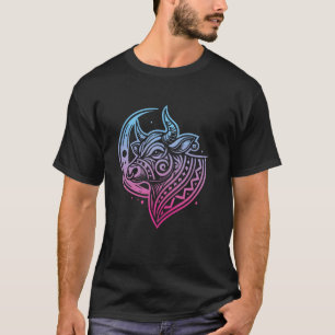 Camiseta Agricultura Tribal de Vaca Fazendeiro - Pecuária G