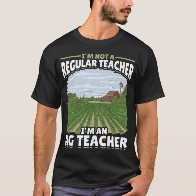 Camiseta Agriculture Education Funny AG Professora (Frente)