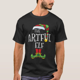 Camiseta Agrupamento da Família Elf Christmas Pajama