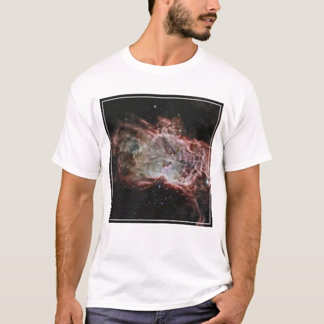 Camiseta Agrupamento De Estrelas No Centro Da Nebulosa Da C (Frente)