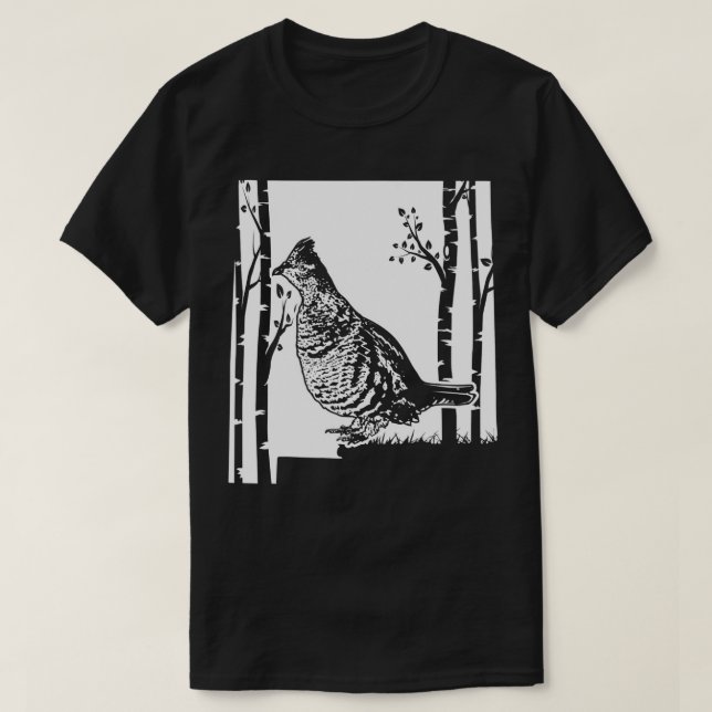 Camiseta Agrupamento de Partucho de Caça (6) (Frente do Design)